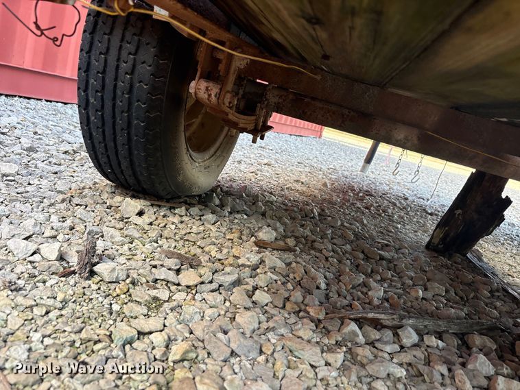 image for item EU5680 Shop Built  utility trailer