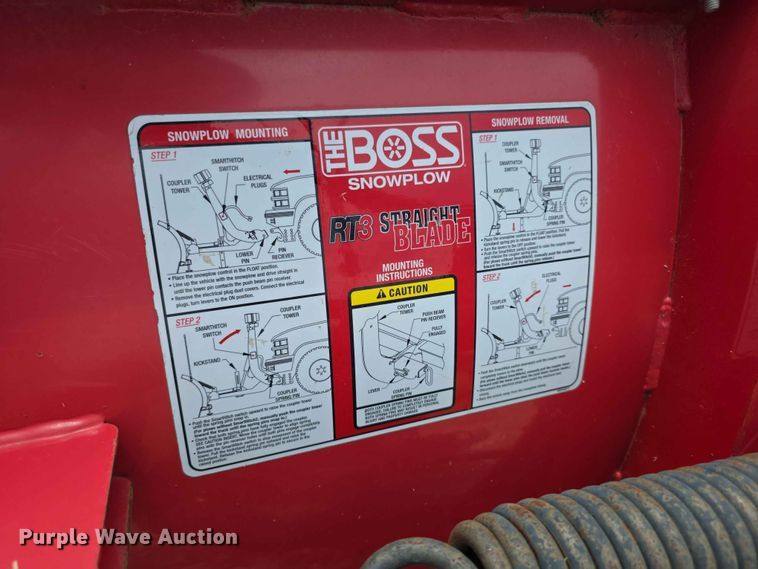 image for item EV2113 Boss RT3 snow plow