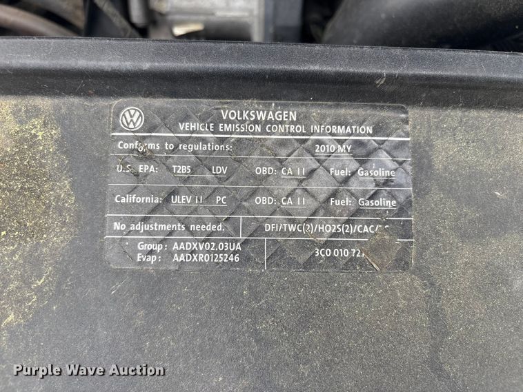 image for item EV2948 2010 Volkswagen CC 