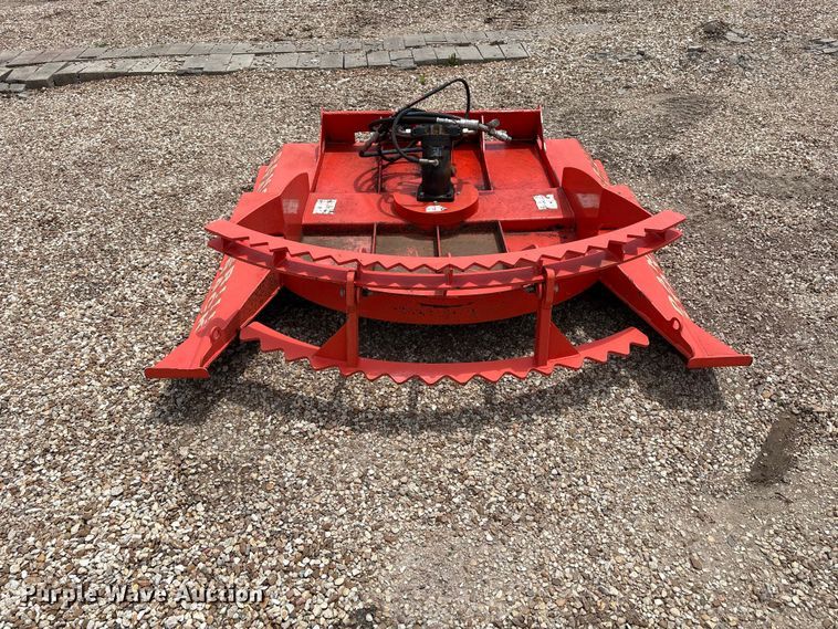 image for item EW0019 2021 Topcat HDRC skid steer brush mower