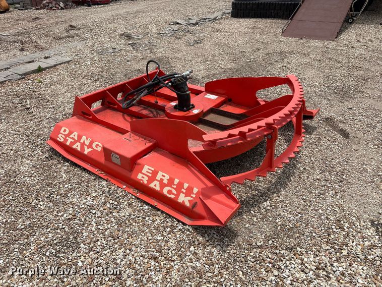 image for item EW0019 2021 Topcat HDRC skid steer brush mower