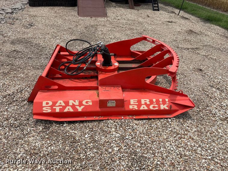 image for item EW0019 2021 Topcat HDRC skid steer brush mower