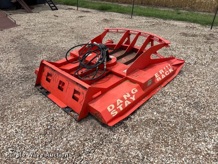 image for item EW0019 2021 Topcat HDRC skid steer brush mower