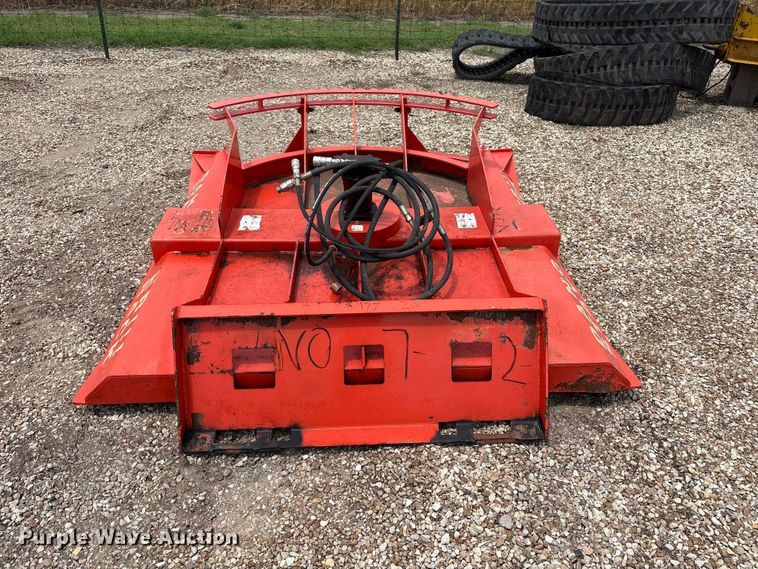 image for item EW0019 2021 Topcat HDRC skid steer brush mower