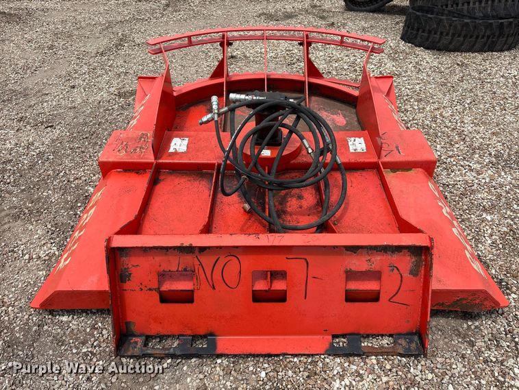 image for item EW0019 2021 Topcat HDRC skid steer brush mower