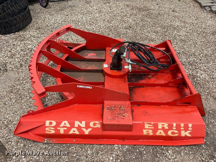 image for item EW0019 2021 Topcat HDRC skid steer brush mower