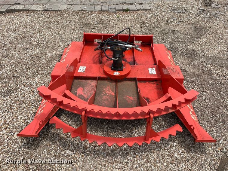 image for item EW0019 2021 Topcat HDRC skid steer brush mower