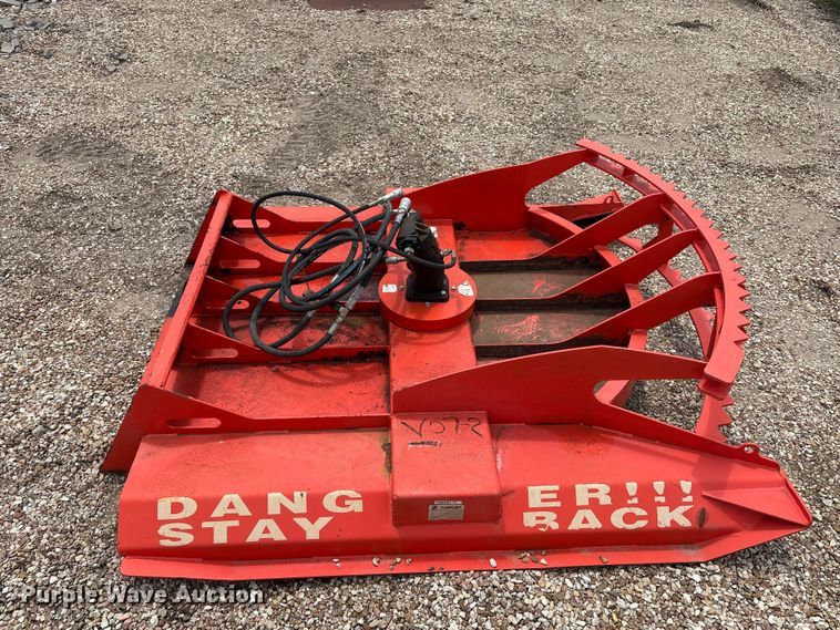 image for item EW0019 2021 Topcat HDRC skid steer brush mower