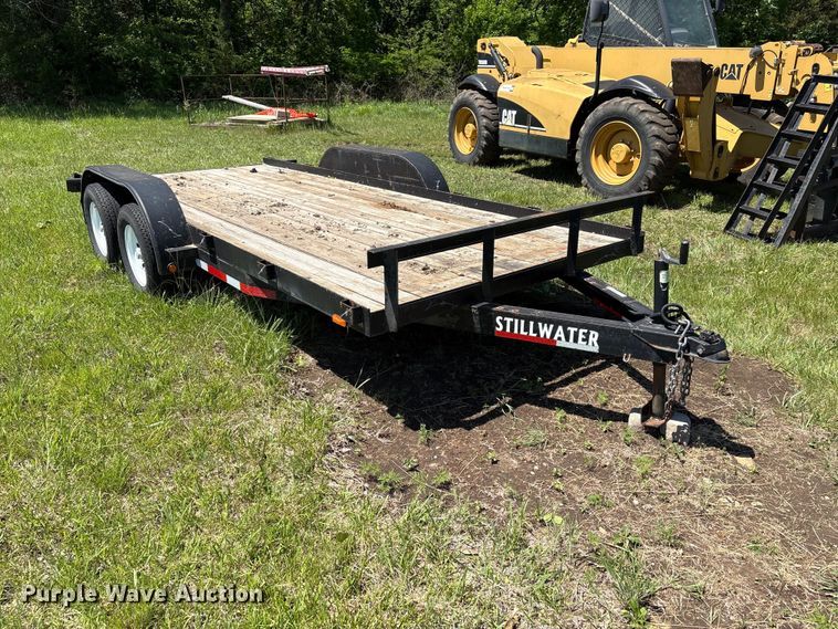 image for item EW0035 2016 Stillwater Trailer Mfg. utility trailer