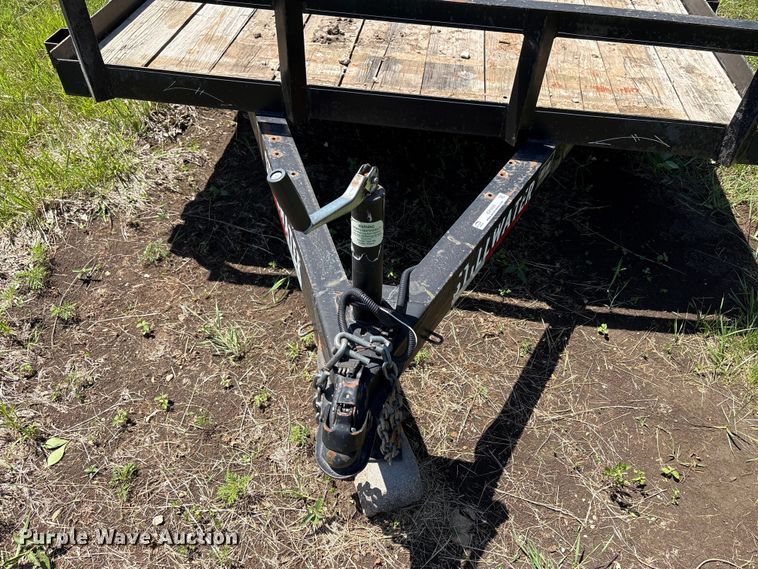 image for item EW0035 2016 Stillwater Trailer Mfg. utility trailer