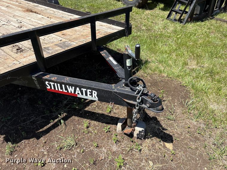 image for item EW0035 2016 Stillwater Trailer Mfg. utility trailer