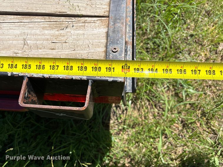 image for item EW0035 2016 Stillwater Trailer Mfg. utility trailer