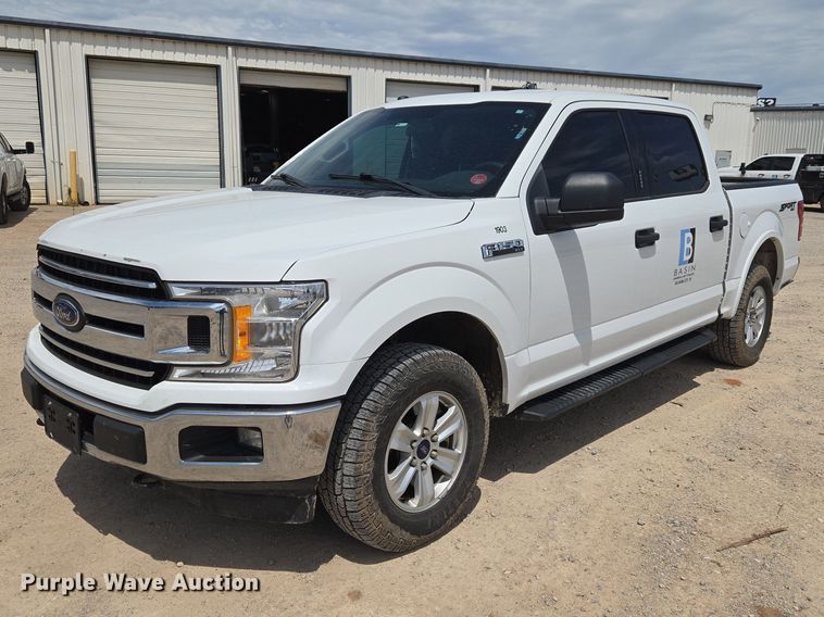2018 Ford F150 XLT Crew Cab pickup truck