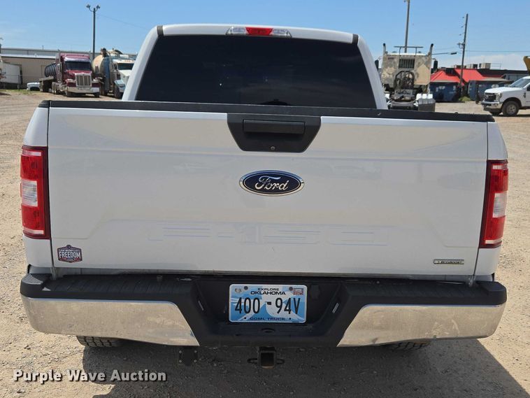 image for item EW0164 2018 Ford F150 XLT Crew Cab pickup truck