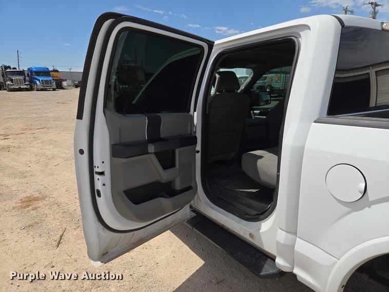 image for item EW0164 2018 Ford F150 XLT Crew Cab pickup truck