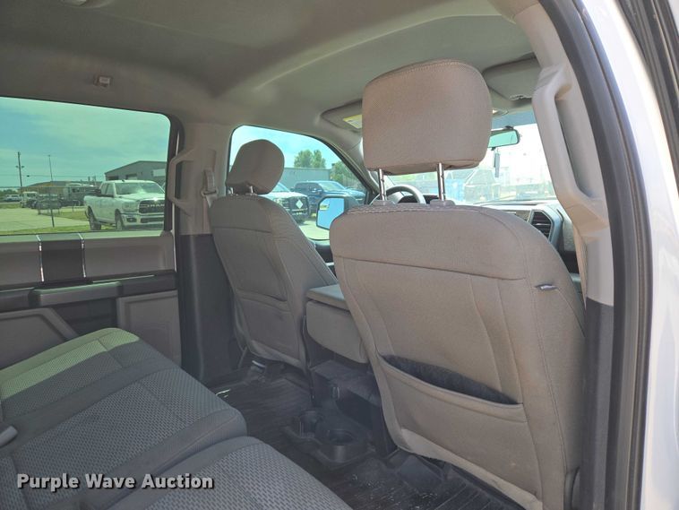 image for item EW0164 2018 Ford F150 XLT Crew Cab pickup truck