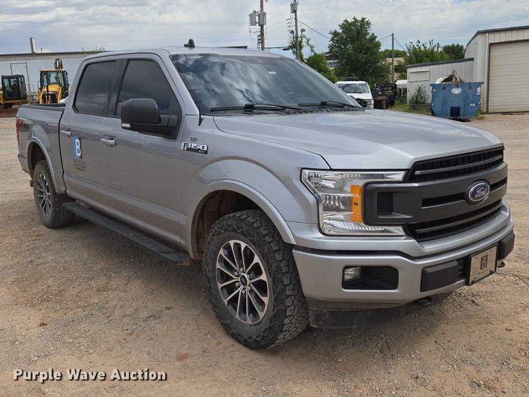 image for item EW0165 2020 Ford F150 XLT Crew Cab pickup truck