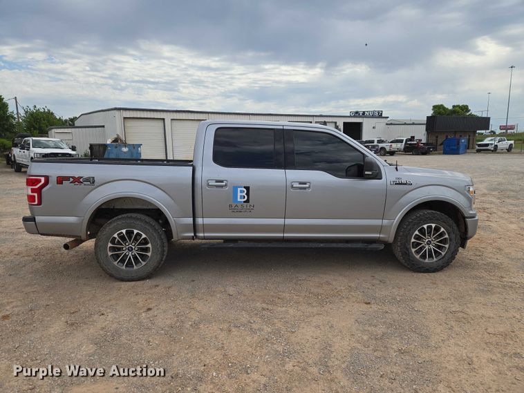 image for item EW0165 2020 Ford F150 XLT Crew Cab pickup truck