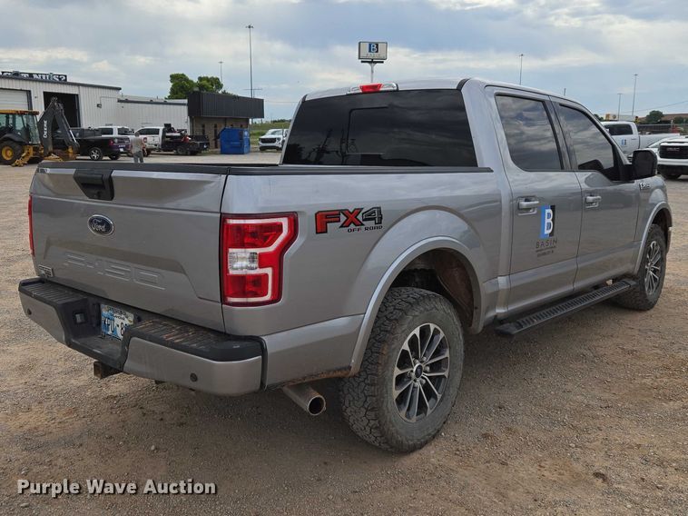 image for item EW0165 2020 Ford F150 XLT Crew Cab pickup truck