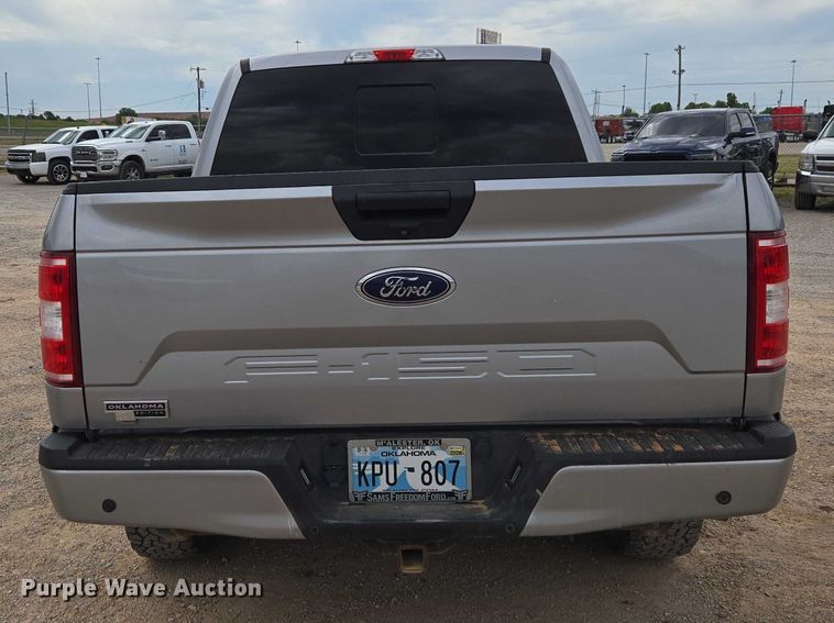 image for item EW0165 2020 Ford F150 XLT Crew Cab pickup truck