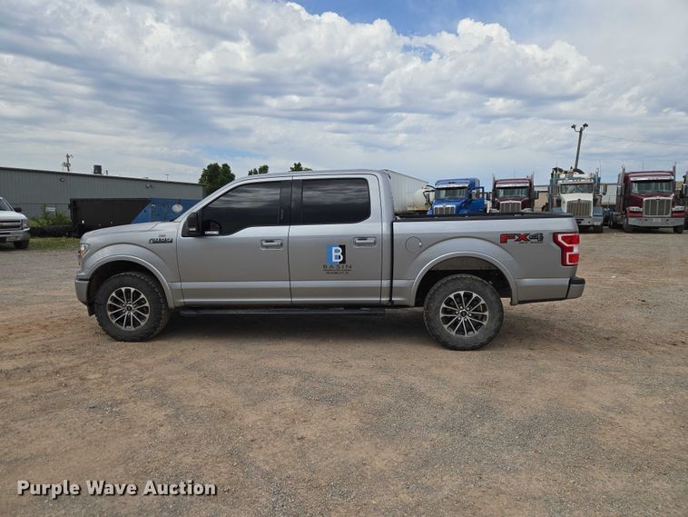 image for item EW0165 2020 Ford F150 XLT Crew Cab pickup truck