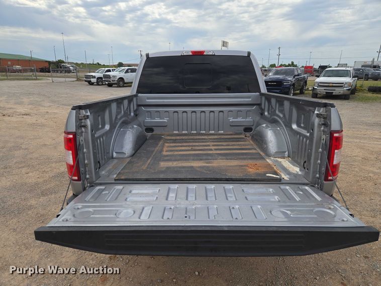 image for item EW0165 2020 Ford F150 XLT Crew Cab pickup truck