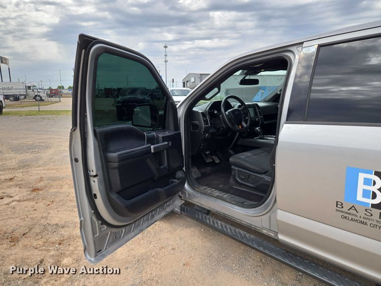 image for item EW0165 2020 Ford F150 XLT Crew Cab pickup truck