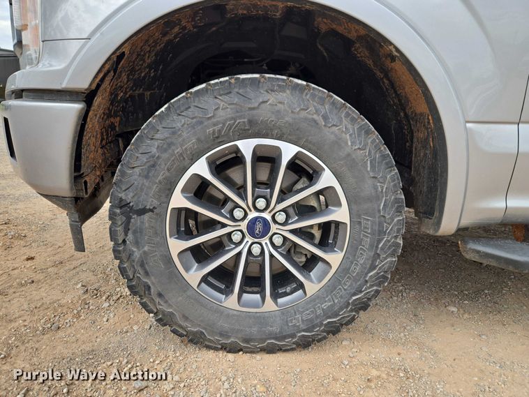 image for item EW0165 2020 Ford F150 XLT Crew Cab pickup truck