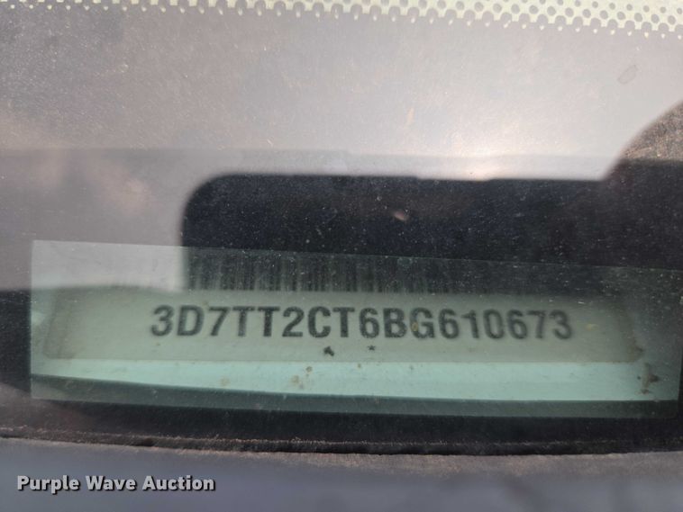 image for item EW0171 2011 Dodge Ram 2500 