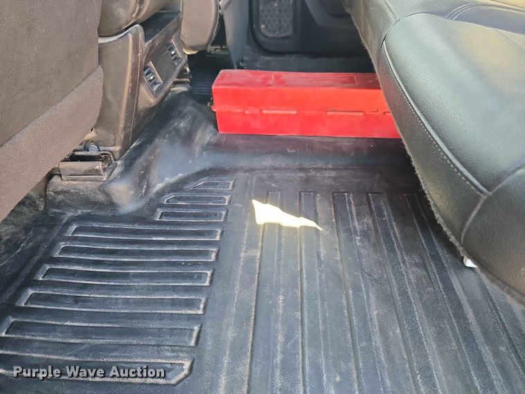 image for item EW0203 2022 Chevrolet Silverado 3500HD Crew Cab flatbed pickup truck