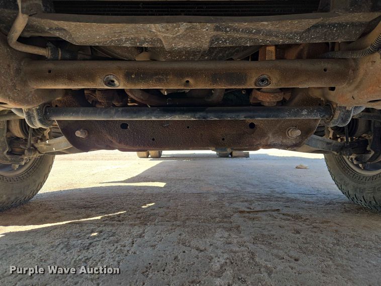 image for item EW0203 2022 Chevrolet Silverado 3500HD Crew Cab flatbed pickup truck