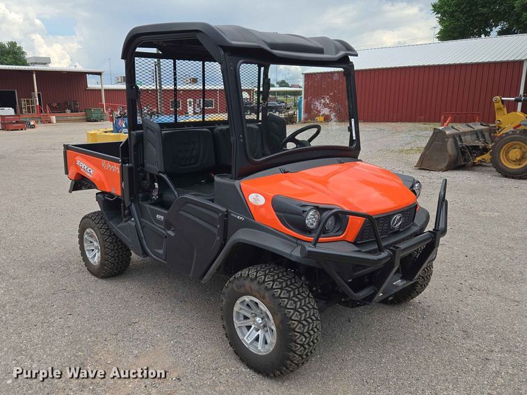 image for item EW0204 2021 Kubota Sidekick RTV-XG850 utility vehicle