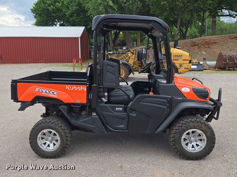 image for item EW0204 2021 Kubota Sidekick RTV-XG850 utility vehicle