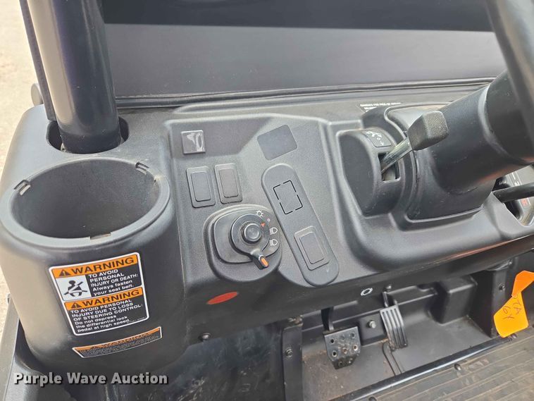 image for item EW0204 2021 Kubota Sidekick RTV-XG850 utility vehicle