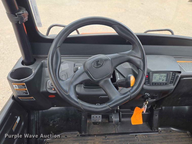 image for item EW0204 2021 Kubota Sidekick RTV-XG850 utility vehicle