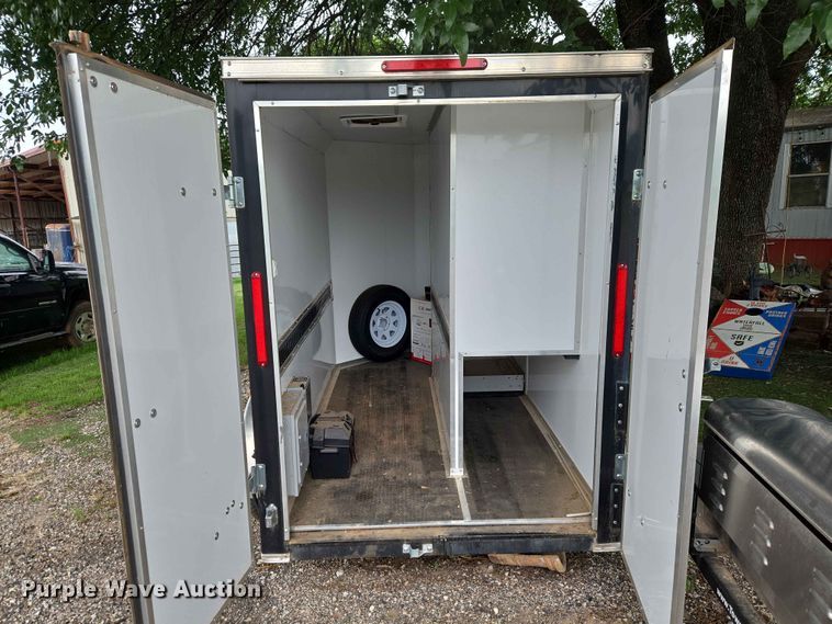image for item EW0283 2019 Freedom Trailers, LLC enclosed cargo trailer