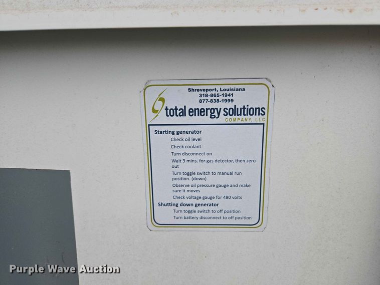 image for item EW0284 Taylor Power Systems T030 generator