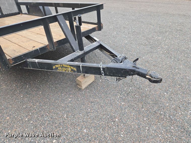 image for item EW0288 2015 Road Boss Trailers MFG. LLC 5x10,SA UT utility trailer