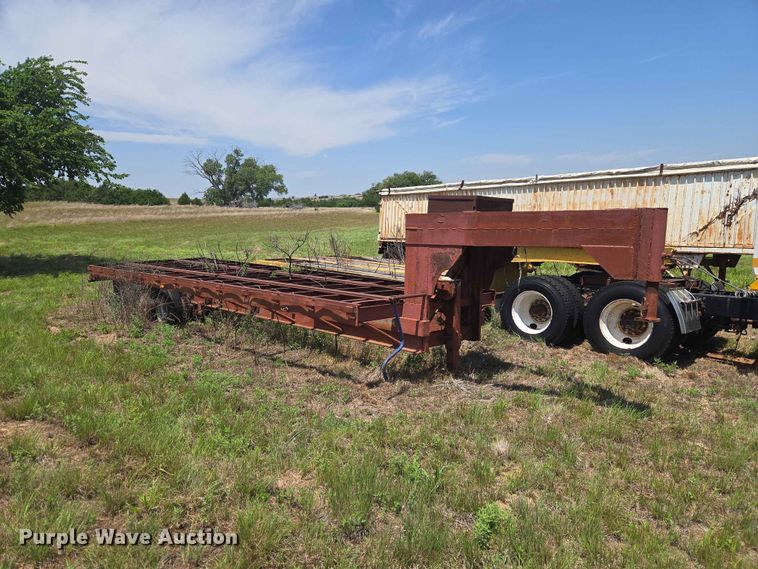 image for item EW0289 Shop built equipment trailer