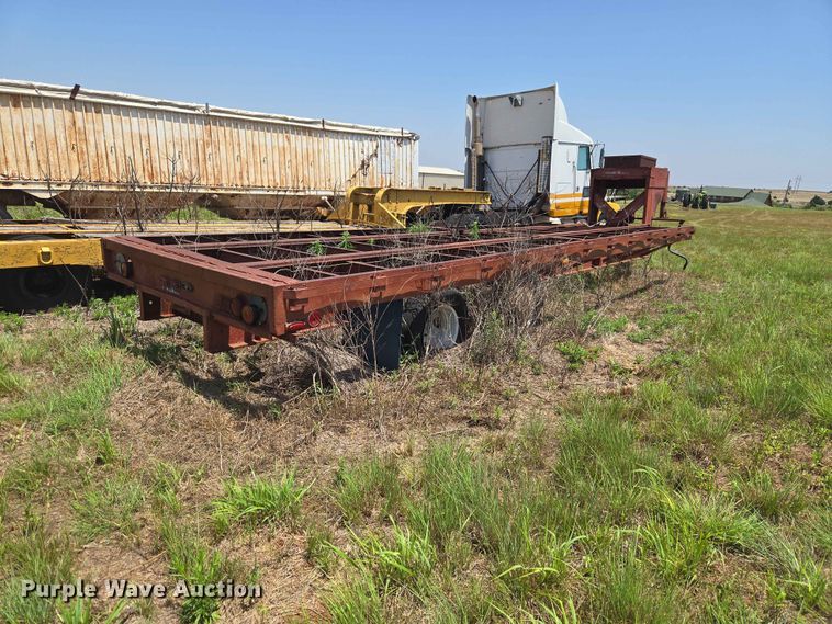image for item EW0289 Shop built equipment trailer