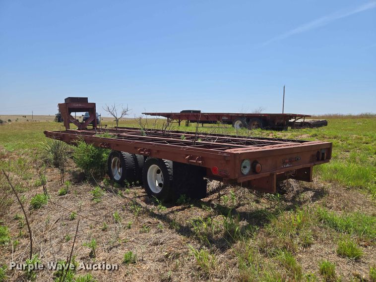 image for item EW0289 Shop built equipment trailer