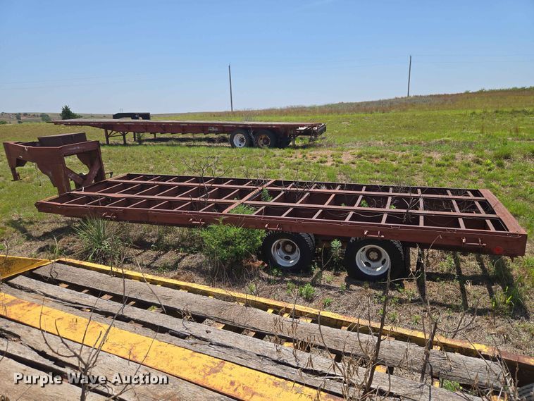 image for item EW0289 Shop built equipment trailer