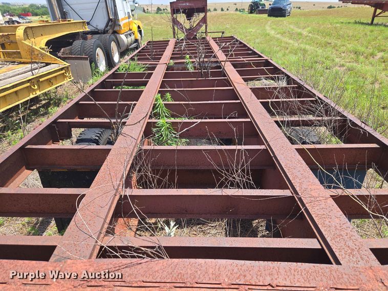 image for item EW0289 Shop built equipment trailer