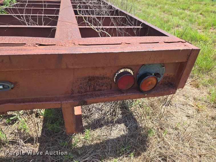 image for item EW0289 Shop built equipment trailer