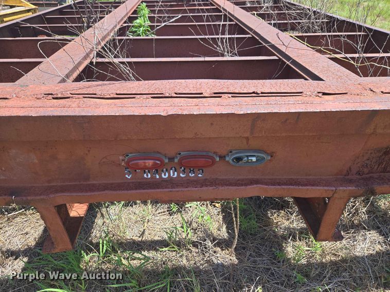 image for item EW0289 Shop built equipment trailer