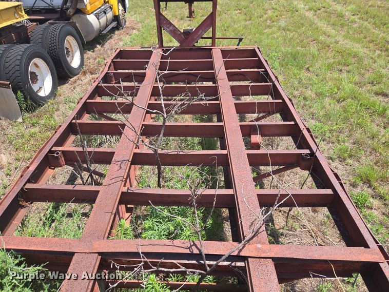 image for item EW0289 Shop built equipment trailer