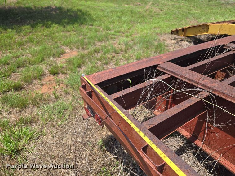 image for item EW0289 Shop built equipment trailer