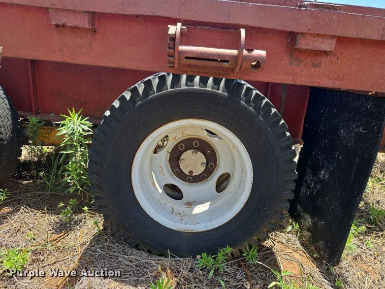 image for item EW0289 Shop built equipment trailer