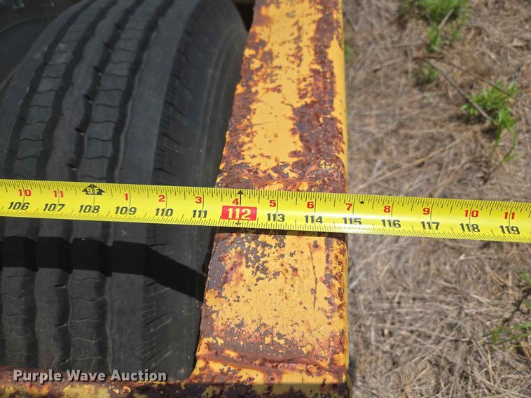 image for item EW0290 1951 Dorsey Low bed equipment trailer