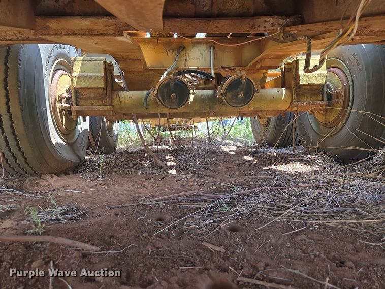 image for item EW0290 1951 Dorsey Low bed equipment trailer